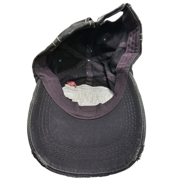 Kbethos Vintage Mama Bear W/ Santa Hat Distressed Stitch Baseball Cap - Picture 5 of 7